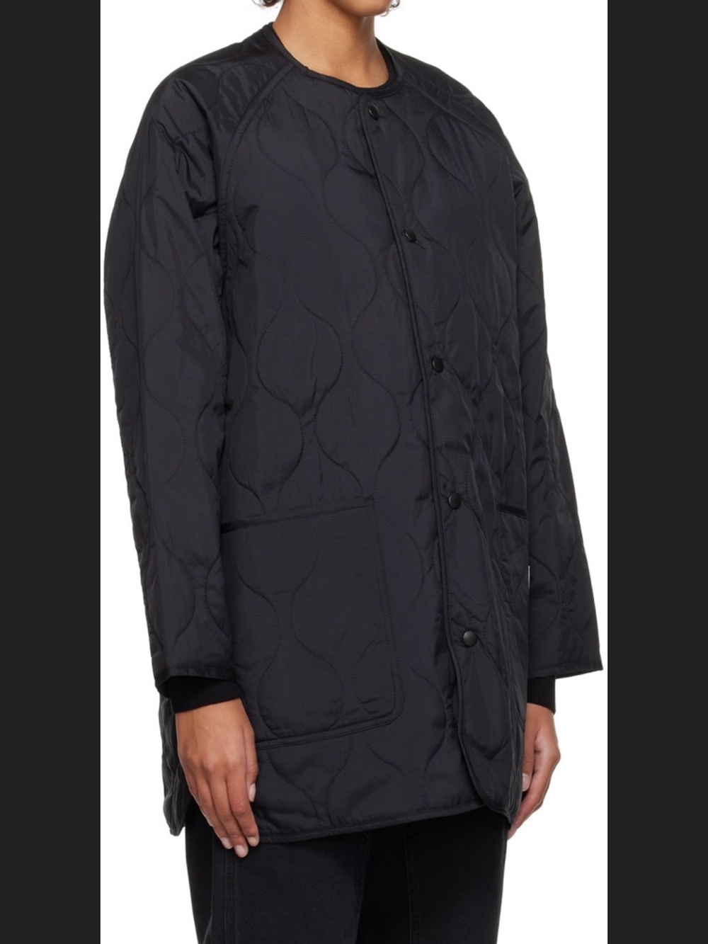 Carhartt WIP Charleston  Quilted Jacket - Black size L